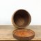 Vintage Vorratsbehälter aus Gespanntem Holz mit Weidenruten, 2er Set 14