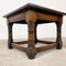 Small Vintage Square Coffee Table 5