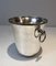 French Silver-Plated Champagne Bucket, 1940s, Image 4