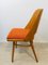 Modell 514 Stuhl in Orange von Lubomir Hofmann für TON, 1960er 6