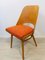 Modell 514 Stuhl in Orange von Lubomir Hofmann für TON, 1960er 7