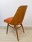 Modell 514 Stuhl in Orange von Lubomir Hofmann für TON, 1960er 5