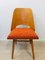 Modell 514 Stuhl in Orange von Lubomir Hofmann für TON, 1960er 8