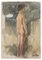 Raymond Cazanove, Figure, Watercolor, 1922, Imagen 1