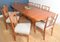 Rosewood Dining Table & Chairs from Gordon Russell, Set of 9 3
