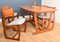 Teak Dining Table & Chairs, 1960s, Set of 5 2