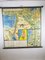 Vintage School Map by Siegfried Wascher for Ewald Beckers, 1950s, Image 17
