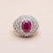Lace Ruby Ring, 1990s 1