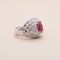 Lace Ruby Ring, 1990s, Image 2