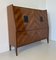 Italian Mahogany Cabinet Secretaire, 1950s, Image 3