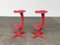 Vintage Sculptural Lotus Bar Stools by Yasu Sasamoto for Dulton, Set of 2, Image 3