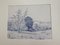 Socrate Foscato, Landscape, Ink Drawing, 20th Century, Image 1