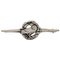 Pigeon Shaped Silver Brooch by Georg Jensen, Image 1