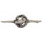 Pigeon Shaped Silver Brooch by Georg Jensen, Immagine 1