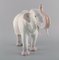 Grande Figurine Éléphant en Porcelaine par Axel Locher pour Royal Copenhagen 2