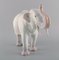 Large Porcelain Elephant Figure by Axel Locher for Royal Copenhagen 2