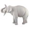 Große Elefantenfigur aus Porzellan von Axel Locher für Royal Copenhagen 1