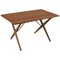Model At 308 Table with Brass Stretchers by Hans Wegner for Andreas Tuck 1