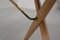Model At 308 Table with Brass Stretchers by Hans Wegner for Andreas Tuck 7