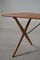 Model At 308 Table with Brass Stretchers by Hans Wegner for Andreas Tuck, Image 4