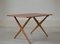 Model At 308 Table with Brass Stretchers by Hans Wegner for Andreas Tuck 3