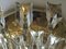 Italian Gilt Brass and Crystal Ceiling Lamp from Stilkronen, 1970s, Image 3