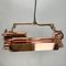 Vintage Copper Strip Ceiling Lamp from Daeyang 5