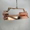 Vintage Copper Strip Ceiling Lamp from Daeyang, Image 15