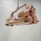 Vintage Copper Strip Ceiling Lamp from Daeyang, Image 13