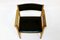 Oak and Leather Desk Chair, 1960s 3