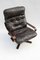 Scandinavian Leather Armchair, 1960s, Image 3