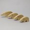 Travertine Anteater Sculptures designed by Enzo Mari for F.lli Mannelli, 1970s, Set of 4 2