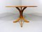 Oval Ashwood Coffee Table, 1960s 2