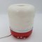 Vintage Red and White Radio Lamp by Adriano Rampoldi for Europhon, Image 1