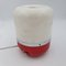 Vintage Red and White Radio Lamp by Adriano Rampoldi for Europhon 10