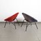 Shell-Shaped Lounge Chairs, 1960s, Set of 2 3