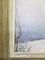 Óleo sobre tabla, paisaje de invierno, Imagen 3