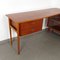Mid-Century Writing Desk with Bookcase, 1960s, Image 2