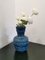 Vintage Blue Boy Vase von Aldo Londi für Bitossi 7