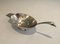 Silver Plated Swan Gravy Boat with Spoon by Christian Fjerdingstad for Gallia, France, 1950s, Set of 2 2