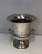 Silver Plated Metal Champagne Bucket, France, 1900s 5