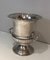 Silver Plated Metal Champagne Bucket, France, 1900s 4