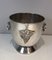 Silver Plated Champagne Bucket, France 1930s 1