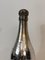 Champagne Bottle Shaker in Silver Plated Metal and Brass, France, 1930s 3