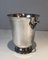 Silver Plated Champagne Bucket, France, 1930s 6