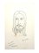 Jean Cocteau, Cristo, Litografia, 1957, Immagine 2