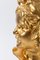 Tête d'Enfant en Bronze Doré avec Socle en Marbre 8