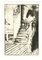 Litografia Ascher, Tough-days, Etching, Mid-20th Century, Immagine 1