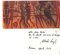 Corrado Cagli, Einladungskarte für die Cagli's Solo-Exhibition, the Modern Design, 1964 1