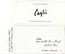 Corrado Cagli, invitation Card for the Cagli"s Solo-Exhibition, the Modern Design, 1964 2